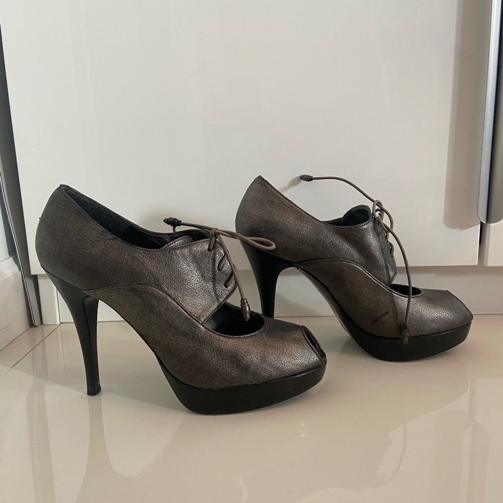 Stuart Weitzman Open Toe Heels - image 1